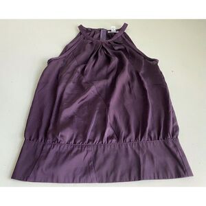 Calvin Klein Halter Top Purple‎ Women’s Size M Flowy Camisole